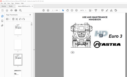Discover the ultimate resource for your ASTRA TRUCK HD9 with our comprehensive Euro3 Use and Maintenance Manual, available in a convenient PDF format. This manual is designed to provide you with essential information to ensure optimal performance and longevity of your vehicle.