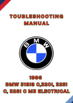 1996 BMW 318IS C,320I, 325I C, 328I C M3 ELECTRICAL TROUBLESHOOTING MANUAL - PDF