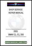 2001 BMW C1, C1, 200 FACTORY SHOP SERVICE REPAIR MANUAL - PDF FILE