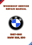 1987-1991 BMW 325, E30 WORKSHOP SERVICE REPAIR MANUAL - PDF
