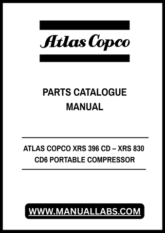 Discover the ultimate resource for your ATLAS COPCO XRS 396 CD and XRS 830 CD6 portable compressors with our comprehensive Parts Catalogue Manual. This PDF file is meticulously designed to provide you with detailed diagrams, part numbers, and specifications, ensuring you have everything you need for efficient maintenance and repairs.