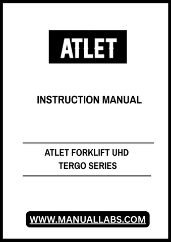 Enhance your operational efficiency with the ATLET Forklift UHD Tergo Series Instruction Manual, now available in a convenient PDF format. This comprehensive guide is designed to provide you with all the essential information needed to operate and maintain your forklift safely and effectively.