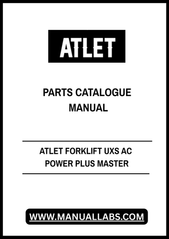 Discover the ultimate resource for maintaining your ATLET Forklift with the UXS AC Power Plus Master Parts Catalogue Manual. This comprehensive PDF file is designed to provide you with detailed information on every component, ensuring you have the knowledge needed for efficient repairs and maintenance.