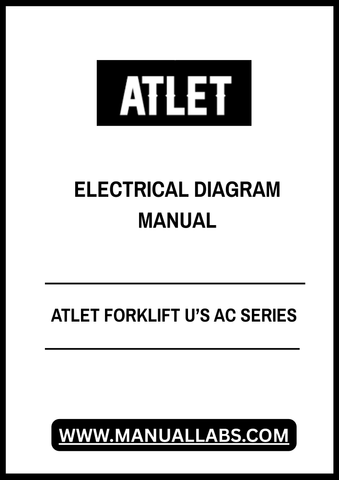Enhance your maintenance and repair capabilities with the ATLET Forklift U’s AC Series Electrical Diagram Manual. This comprehensive PDF file provides detailed electrical schematics, ensuring you have the essential information at your fingertips to troubleshoot and resolve issues efficiently.