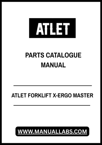 Enhance your operational efficiency with the ATLET Forklift X-Ergo Master Parts Catalogue Manual (119003). This comprehensive PDF file serves as an essential resource for maintenance and repair, ensuring your equipment runs smoothly and effectively.