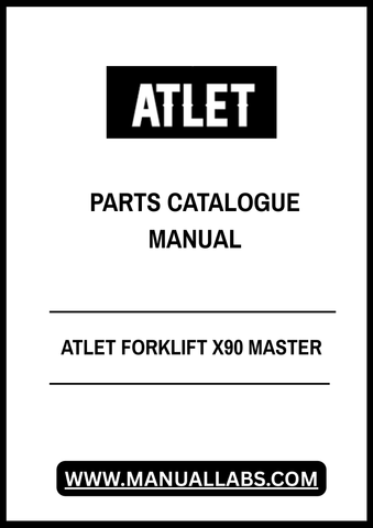 Discover the ultimate resource for maintaining your ATLET Forklift with the X90 Master Parts Catalogue Manual (005806) in PDF format. This comprehensive manual is designed to provide you with detailed information on every component of the X90 model, ensuring you have the knowledge needed for efficient repairs and maintenance.