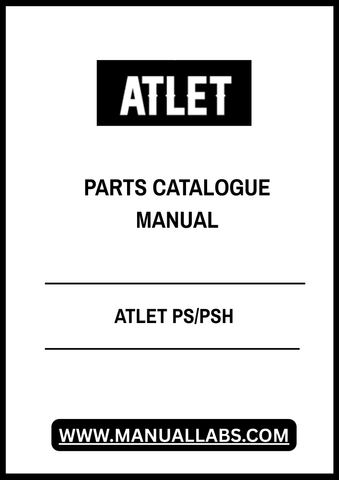 Discover the ATLET PS/PSH Parts Catalogue Manual 159251, your essential resource for maintaining and repairing ATLET equipment. This comprehensive PDF file provides detailed diagrams, part numbers, and specifications, ensuring you have all the information you need at your fingertips.
