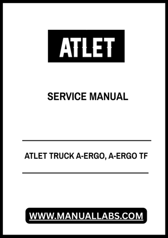 Discover the ATLET TRUCK A-ERGO, a cutting-edge solution designed for optimal performance and efficiency in your operations. This service manual, available in a convenient PDF format, provides comprehensive guidance on the A-ERGO and A-ERGO TF models, ensuring you have all the information you need at your fingertips.