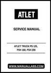 Discover the ultimate resource for maintaining your ATLET Truck with the comprehensive Service Manual for models PS 125, PSH 160, and PSH 200. This PDF file is designed to provide you with detailed insights and step-by-step instructions, ensuring that you can keep your equipment running smoothly and efficiently.