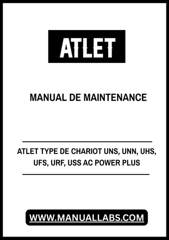 Discover the ultimate resource for maintaining your ATLET equipment with the ATLET Type De Chariot UNS, UNN, UHS, UFS, URF, USS AC Power Plus Manual Maintenance PDF. This comprehensive guide is designed to ensure your machinery operates at peak performance, providing you with essential maintenance tips and troubleshooting advice.