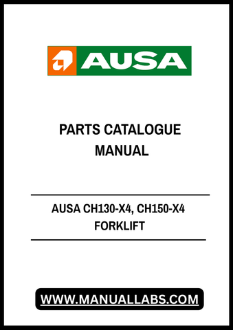 Discover the ultimate resource for maintaining your AUSA CH130-X4 and CH150-X4 forklifts with our comprehensive Parts Catalogue Manual. This PDF file is meticulously organized to provide you with detailed diagrams, part numbers, and specifications, ensuring you have everything you need at your fingertips for efficient repairs and maintenance.