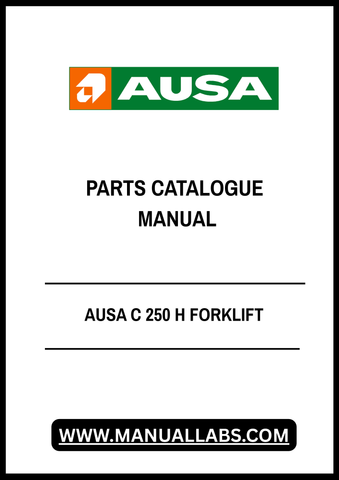 Discover the ultimate resource for maintaining your AUSA C 250 H forklift with our comprehensive Parts Catalogue Manual, available in a convenient PDF format. This manual is meticulously designed to provide you with detailed diagrams, part numbers, and specifications, ensuring you have everything you need at your fingertips for efficient repairs and maintenance.