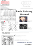 Audi Electronic Parts Catalogue Manual - PDF File Download