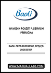 Discover the essential BAOLI CPCD 20/25/30/35F and CPQ(Y)D 20/25/30/35F User Manual and Service Guide, now available in a convenient PDF format. This comprehensive document is designed to provide you with all the necessary information to operate and maintain your equipment efficiently.