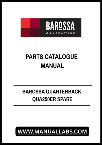 Discover the ultimate resource for maintaining your Barossa Quarterback QUA250ER with our comprehensive Spare Parts Catalogue Manual. This PDF file is designed to provide you with detailed information on all available spare parts, ensuring you can easily identify and order the components you need for optimal performance.