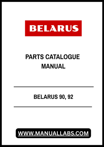 Discover the ultimate resource for your BELARUS 90 and 92 machinery with our comprehensive Parts Catalogue Manual in PDF format. This meticulously organized digital manual provides detailed diagrams and specifications, ensuring you have all the information you need at your fingertips for efficient maintenance and repairs.