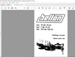 Discover the ultimate resource for maintaining your BELLON FH190-FH215, F190-FL215, and FCH190-FCH215 models with our comprehensive Spare Parts Catalogue Manual. This PDF file is meticulously designed to provide you with detailed diagrams and part numbers, ensuring you can easily identify and order the components you need for efficient repairs and maintenance.