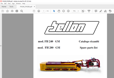 Discover the BELLON FH240 and FH280 Spare Parts Catalogue Manual, a comprehensive PDF resource designed for easy access to essential information. This manual serves as a vital tool for maintenance and repair, ensuring you have the right parts at your fingertips to keep your equipment running smoothly.