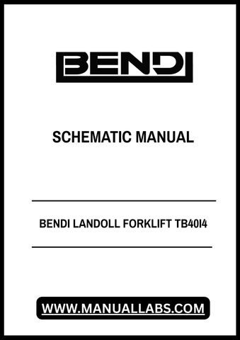 Unlock the full potential of your Bendi Landoll Forklift with the TB40I4 Electrical Schematic Manual, available in a convenient PDF format. This comprehensive guide provides detailed electrical schematics, ensuring you have the essential information at your fingertips for efficient troubleshooting and maintenance.