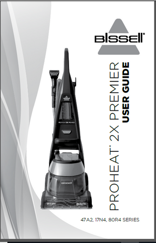 Discover the ultimate resource for your BISSELL ProHeat Premier 2X with our comprehensive user guide manual in PDF format. This essential document provides step-by-step instructions, ensuring you get the most out of your carpet cleaner. Whether you're a first-time user or looking to refresh your knowledge, this guide covers everything from setup to maintenance.
