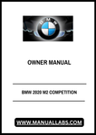 Unlock the full potential of your BMW 2020 M2 Competition with our comprehensive owner manual in PDF format. This digital guide is designed to provide you with essential information about your vehicle, ensuring you maximize your driving experience and maintain your car in peak condition.