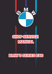 BMW 3 SERIES E46 SHOP SERVICE MANUAL - PDF