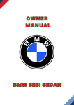BMW 525I SEDAN OWNER MANUAL - PDF