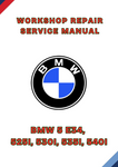 BMW 5 E34, 525I, 530I, 535I, 540I WORKSHOP REPAIR SERVICE MANUAL - PDF