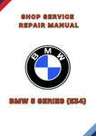 BMW 5 SERIES (E34) SHOP SERVICE REPAIR MANUAL - PDF