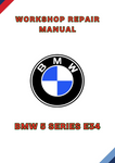 BMW 5 SERIES E34 WORKSHOP SERVICE MANUAL - PDF