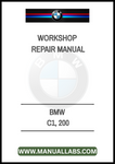 BMW C1, 200 WORKSHOP REPAIR MANUAL - PDF FILE
