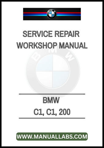 INSIDE THIS MANUAL, YOU'LL FIND STEP-BY-STEP PROCEDURES FOR ROUTINE MAINTENANCE, TROUBLESHOOTING, AND REPAIRS, ALL TAILORED SPECIFICALLY FOR THE BMW C1. WITH CLEAR ILLUSTRATIONS AND EXPERT TIPS, YOU CAN TACKLE ANY ISSUE WITH CONFIDENCE, SAVING TIME AND MONEY ON COSTLY REPAIRS.