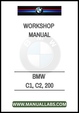 DON'T MISS OUT ON THE OPPORTUNITY TO ENHANCE YOUR AUTOMOTIVE KNOWLEDGE AND SKILLS. INVEST IN THE BMW C1, C2, 200 TECHNICAL WORKSHOP MANUAL TODAY AND EXPERIENCE THE SATISFACTION OF DIY REPAIRS AND MAINTENANCE, ALL WHILE SAVING TIME AND MONEY.