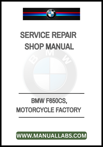 DON'T LET MINOR ISSUES TURN INTO MAJOR PROBLEMS. EQUIP YOURSELF WITH THE KNOWLEDGE AND TOOLS YOU NEED TO KEEP YOUR BMW F650CS IN PEAK CONDITION. DOWNLOAD YOUR PDF MANUAL TODAY AND RIDE WITH PEACE OF MIND, KNOWING YOU HAVE THE ULTIMATE RESOURCE AT YOUR FINGERTIPS.