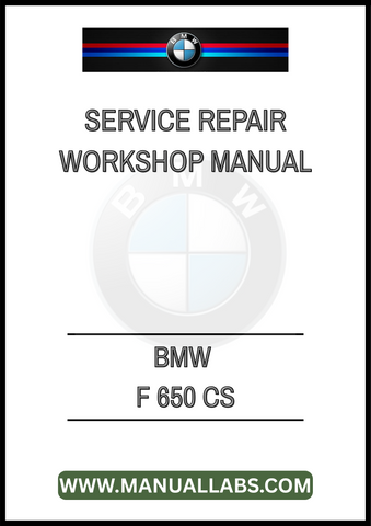 DON'T LET MINOR PROBLEMS TURN INTO MAJOR HEADACHES. EQUIP YOURSELF WITH THE KNOWLEDGE AND TOOLS NEEDED TO KEEP YOUR BMW F 650 CS IN PEAK CONDITION. DOWNLOAD YOUR PDF MANUAL TODAY AND RIDE WITH PEACE OF MIND, KNOWING YOU HAVE THE ULTIMATE RESOURCE AT YOUR FINGERTIPS.