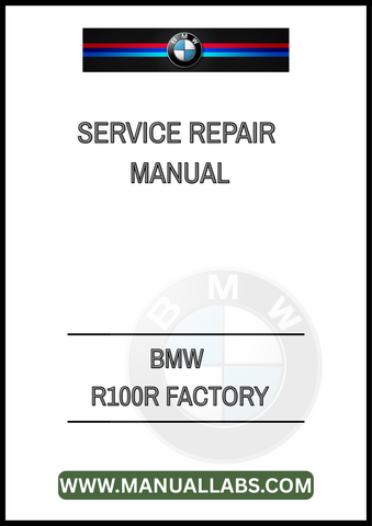 UNLOCK THE FULL POTENTIAL OF YOUR BMW R100R WITH OUR COMPREHENSIVE FACTORY SERVICE REPAIR MANUAL IN PDF FORMAT. THIS ESSENTIAL GUIDE PROVIDES DETAILED INSTRUCTIONS AND DIAGRAMS,