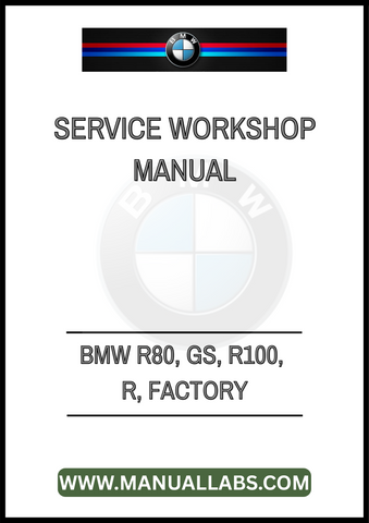 UNLOCK THE FULL POTENTIAL OF YOUR BMW MOTORCYCLE WITH THE COMPREHENSIVE FACTORY SERVICE WORKSHOP MANUAL FOR THE R80, GS, R100, AND R MODELS. THIS PDF FILE IS AN ESSENTIAL RESOURCE FOR BOTH SEASONED MECHANICS AND DIY ENTHUSIASTS, 