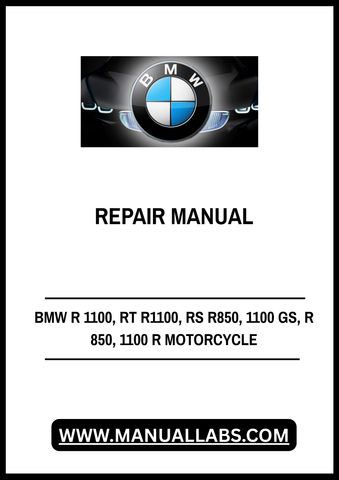Unlock the full potential of your BMW motorcycle with our comprehensive Repair Manual, specifically designed for models including the R 1100, RT R1100, RS R850, 1100 GS, R 850, and 1100 R. This PDF file is your ultimate guide to understanding the intricacies of your bike, providing detailed instructions and expert insights to keep your motorcycle running smoothly.
