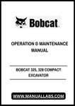 Discover the essential BOBCAT 325 and 328 Compact Excavator Operation & Maintenance Manual (Part No. 6986939) in a convenient PDF format. This comprehensive guide is designed to help you maximize the performance and longevity of your excavator, ensuring you have all the necessary information at your fingertips.