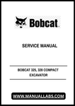 Unlock the full potential of your BOBCAT 325 and 328 Compact Excavators with the comprehensive Service Manual (Part No. 6986940). This PDF file is an essential resource for both seasoned professionals and DIY enthusiasts, providing detailed insights into maintenance, troubleshooting, and repair procedures tailored specifically for your equipment.