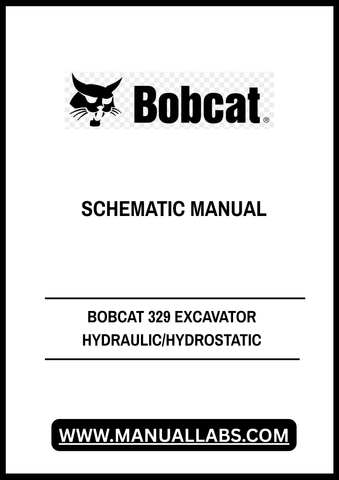 Discover the essential BOBCAT 329 Excavator Hydraulic/Hydrostatic Schematic Manual (V-0981) in a convenient PDF format. This comprehensive guide is designed for operators and technicians alike, providing detailed schematics that simplify maintenance and troubleshooting for your excavator.