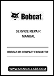 Unlock the full potential of your BOBCAT 331 Compact Excavator with the comprehensive Service Repair Manual AACS11001. This PDF file is an essential resource for both seasoned professionals and DIY enthusiasts, providing detailed instructions and insights to keep your machine running smoothly.