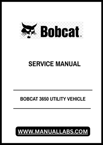 Discover the essential BOBCAT 3650 Utility Vehicle Service Manual (B3C311001) in a convenient PDF format. This comprehensive guide is designed to provide you with all the necessary information to maintain and repair your utility vehicle efficiently. With detailed diagrams, step-by-step instructions, and troubleshooting tips, you can ensure your BOBCAT 3650 operates at peak performance.