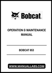 Enhance your operational efficiency with the BOBCAT 653 Operation & Maintenance Manual, available in a convenient PDF format. This comprehensive guide is designed to provide you with essential information on the proper use and upkeep of your BOBCAT 653, ensuring optimal performance and longevity of your equipment.