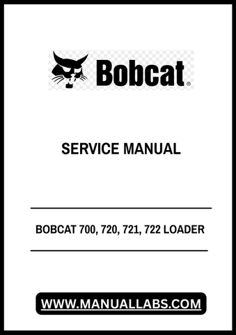 Unlock the full potential of your BOBCAT 700, 720, 721, and 722 loaders with the comprehensive Service Manual (Part No. 6556619). This PDF file is an essential resource for both seasoned professionals and DIY enthusiasts, providing detailed insights into maintenance, troubleshooting, and repair procedures tailored specifically for your loader model.