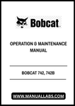 Enhance your operational efficiency with the BOBCAT 742 and 742B Operation & Maintenance Manual, now available in a convenient PDF format. This comprehensive guide is designed to provide you with essential information for the effective use and upkeep of your equipment, ensuring optimal performance and longevity.