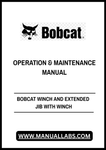 Discover the ultimate solution for your heavy lifting needs with the Bobcat Winch and Extended Jib, complete with a comprehensive Winch Operation & Maintenance Manual (7266222) in PDF format. This essential tool is designed to enhance your Bobcat's capabilities, allowing you to tackle a variety of tasks with ease and efficiency.
