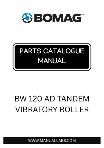 Discover the comprehensive BOMAG BW 120 AD Tandem Vibratory Roller Parts Catalogue Manual, designed specifically for model numbers 101170021708 and 101170022407. This essential resource provides detailed information on parts, ensuring you have everything you need to maintain and repair your equipment efficiently.
