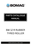 Discover the comprehensive BOMAG BW 12 R Rubber Tyred Roller Parts Catalogue Manual, designed specifically for models 106610020102 to 106610020999. This essential resource provides detailed information on parts, ensuring you have everything you need to maintain and repair your roller efficiently.