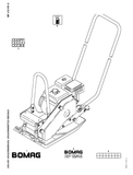 Bomag BP 15/45-2 Vibrating Plates Non Reversible Parts Catalogue Manual 00811547 - PDF File Download